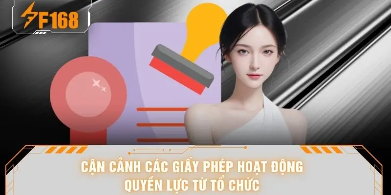 Giấy Phép Hoạt Động F168 - Bảo Chứng Vàng Cho Sự Xanh Chín 6 Cận cảnh các giấy phép hoạt động quyền lực từ tổ chức
