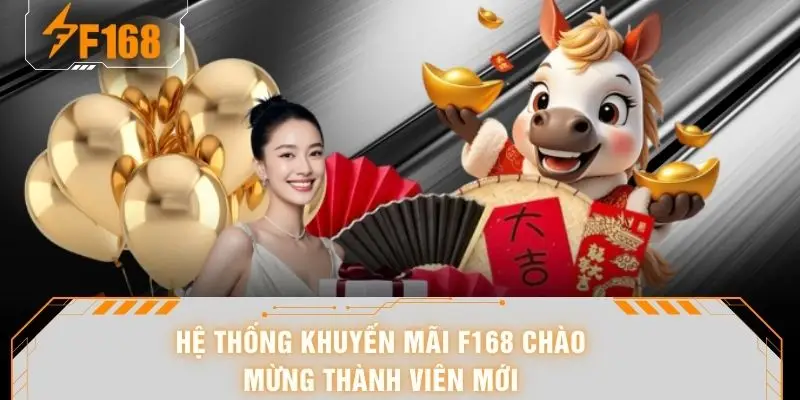 Khuyến Mãi F168 - Top 5 Ưu Đãi Bùng Nổ Nhất Thị Trường 4 Hệ thống khuyến mãi F168 chào mừng thành viên mới