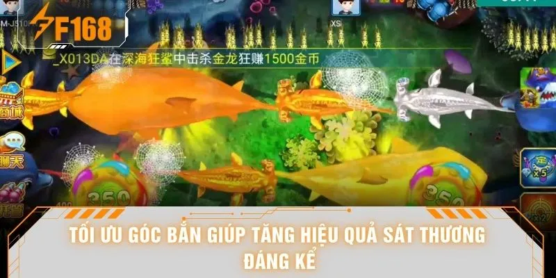 Săn Boss Cá - “Dồn Dập” 24 Phát Bắn Khi Boss Không Kịp Thoát 6 Tối ưu góc bắn giúp tăng hiệu quả sát thương đáng kể